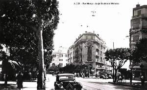 Alger - Rue Monge, angle Boulevard Michelet